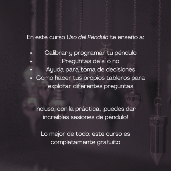 Uso del péndulo - Imagen 3